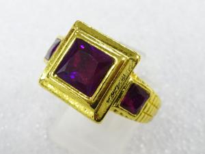 色石　指輪(20号)